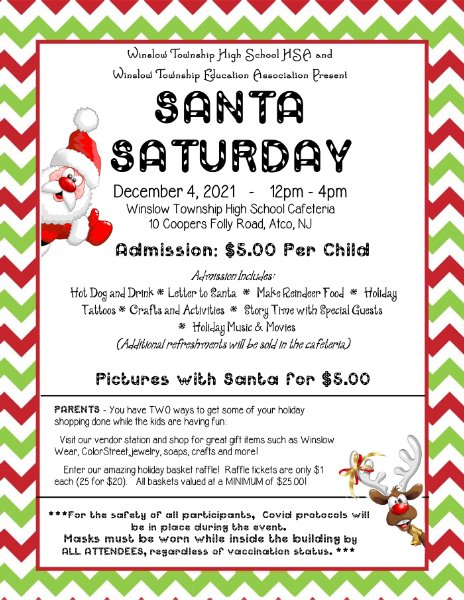 Home and School Association - Santa Saturday 